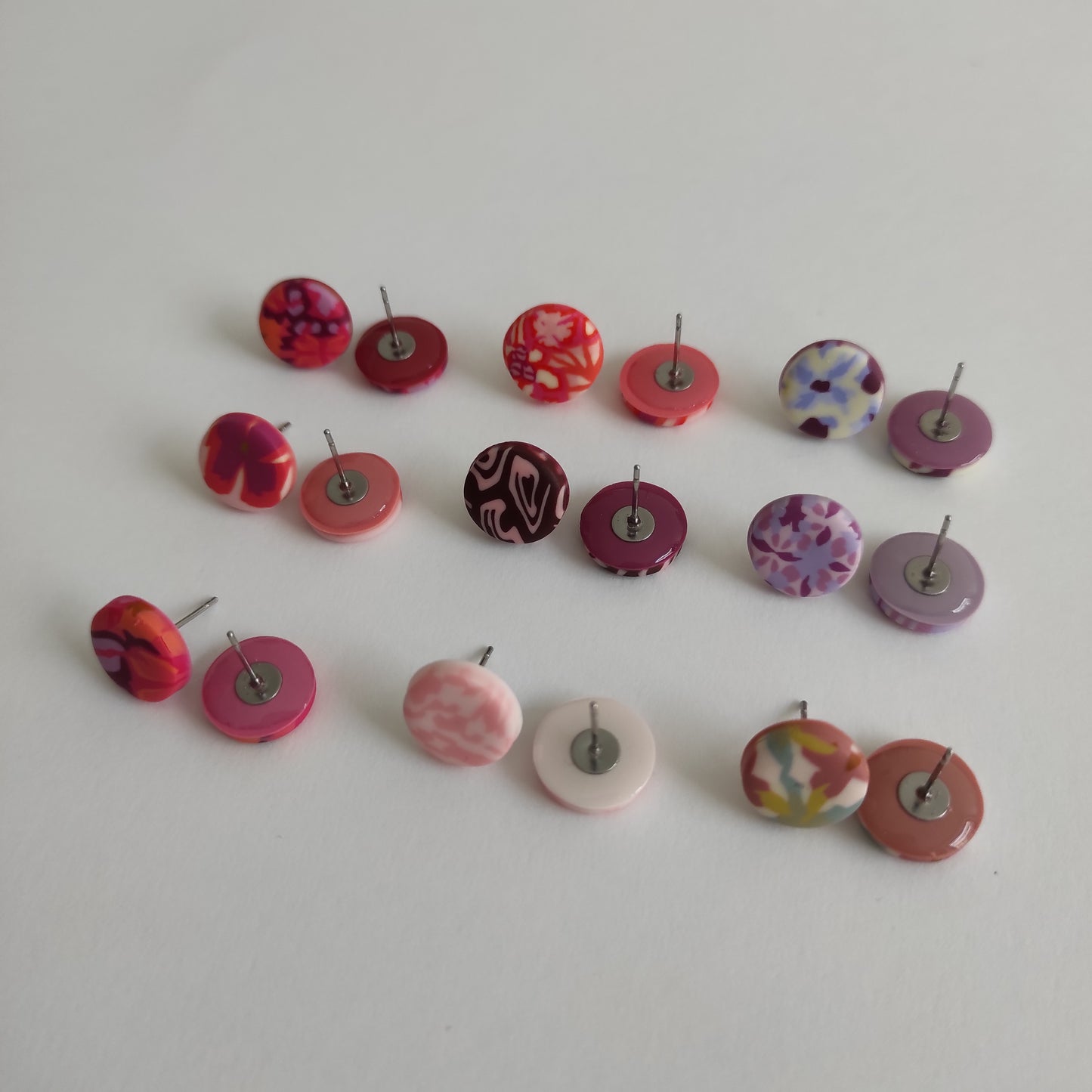 Pendientes botón mini