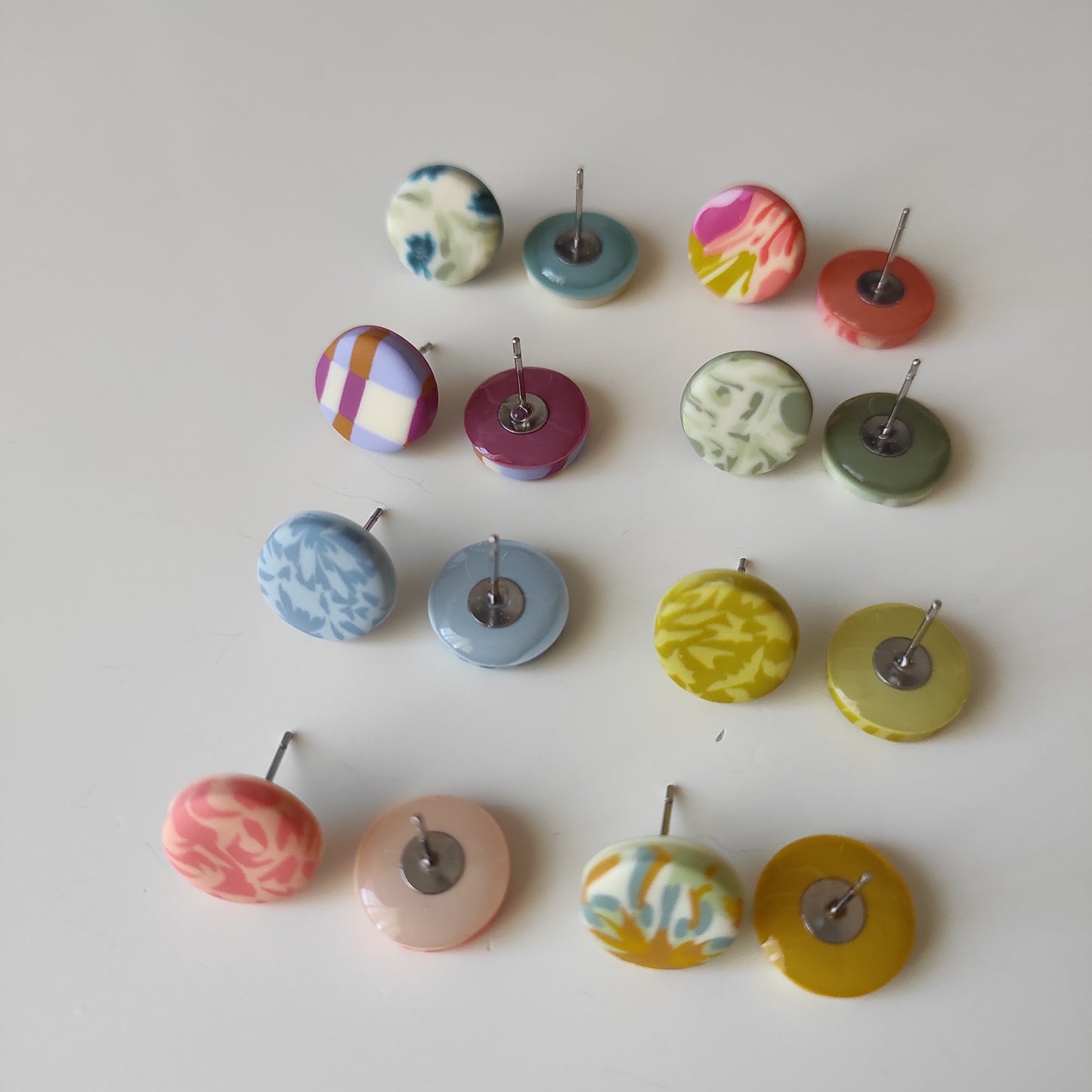 Pendientes de botón mini