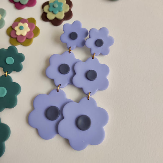 Pendientes Atrevetetete azul