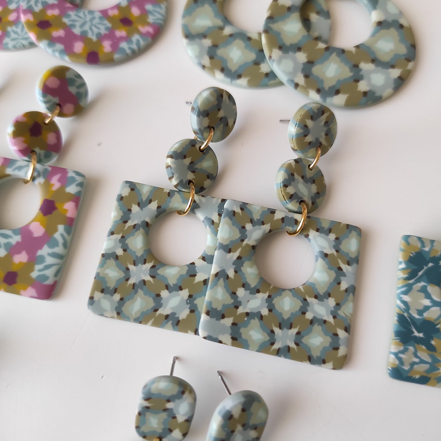 Clotilde flores verdes