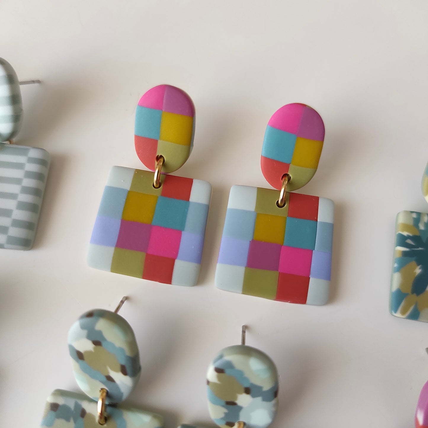 Rita cuadros multicolor