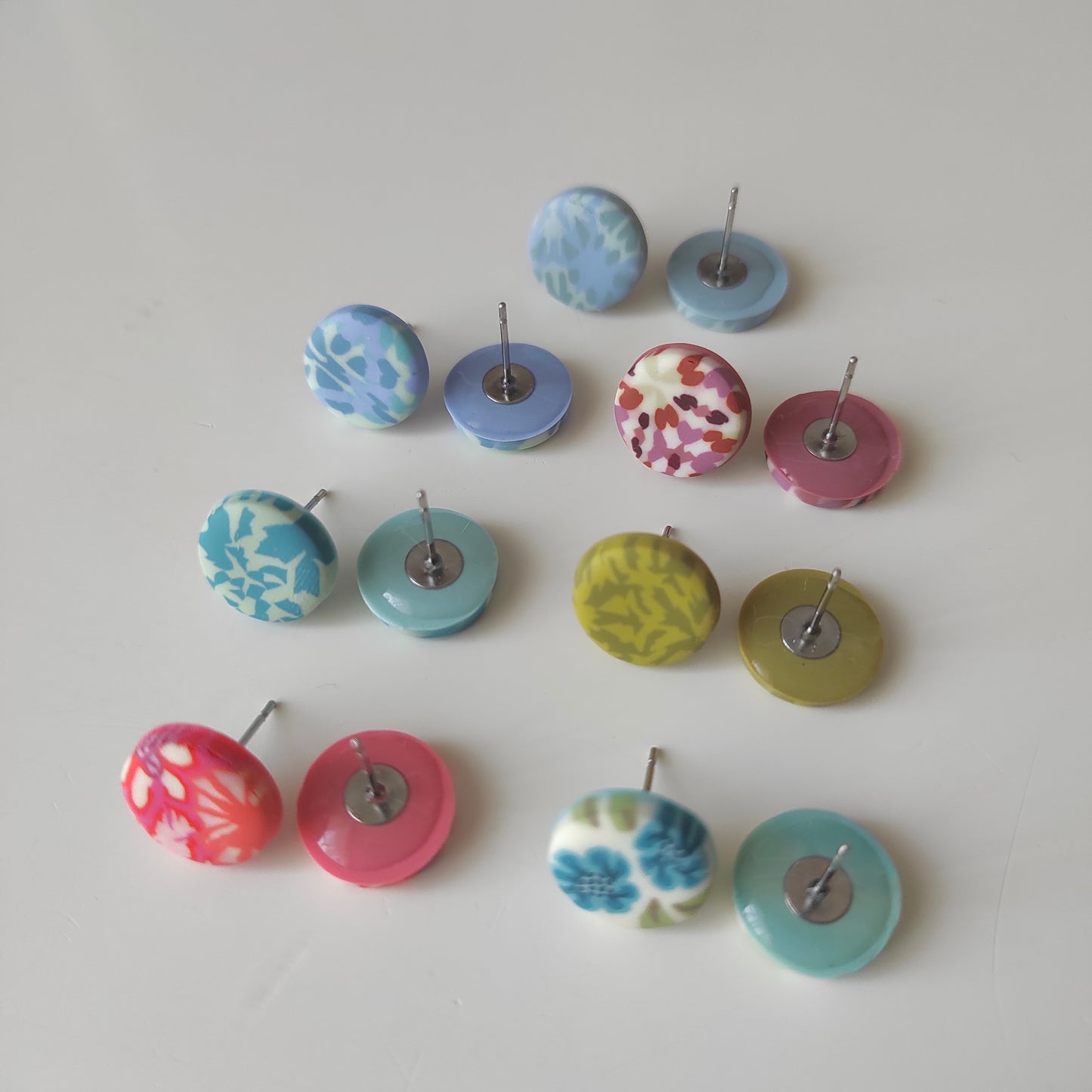 Pendientes botón mini