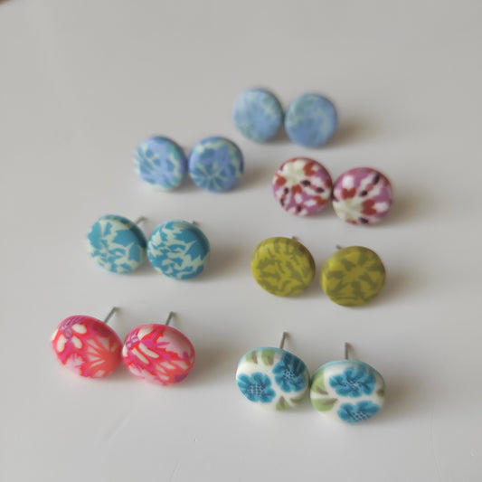 Pendientes botón mini