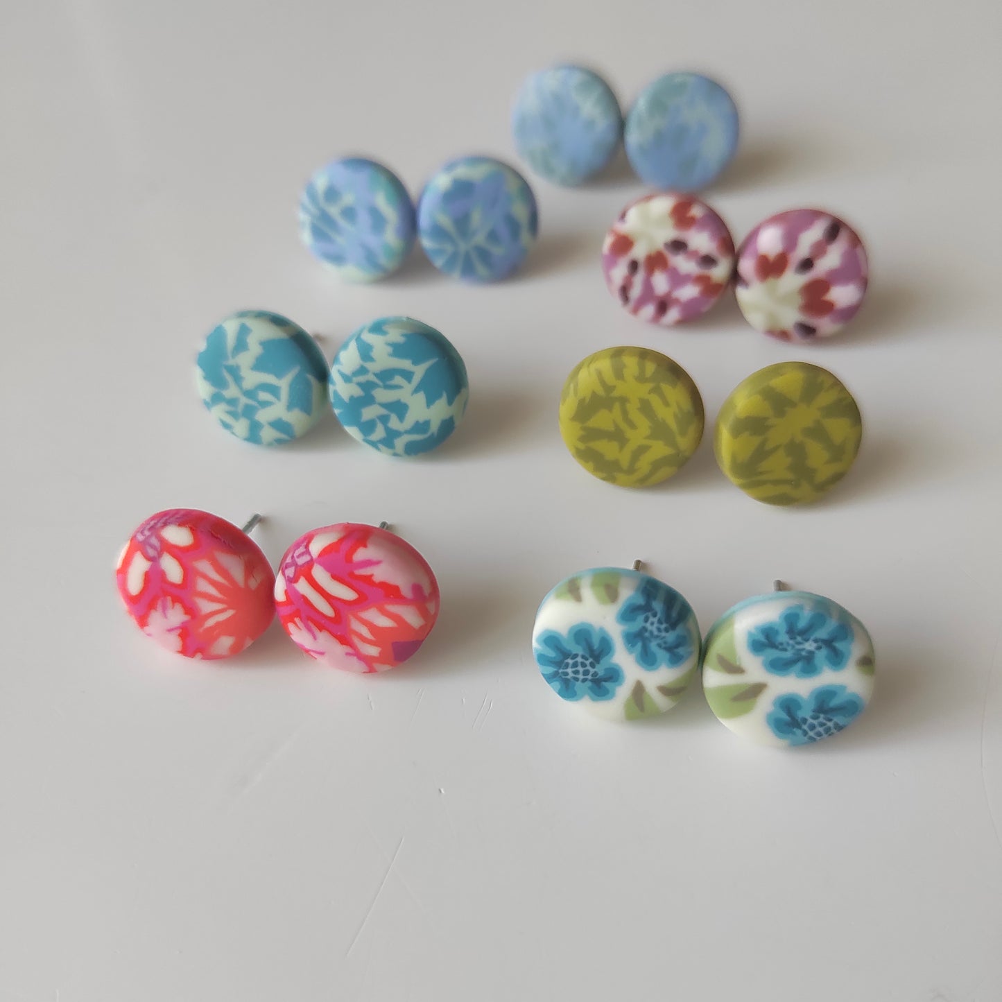 Pendientes botón mini