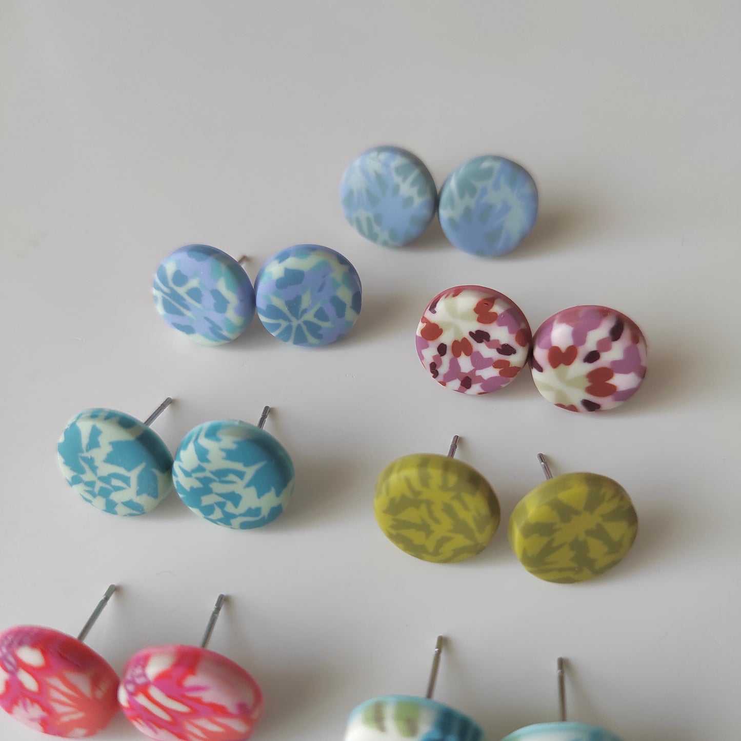 Pendientes botón mini