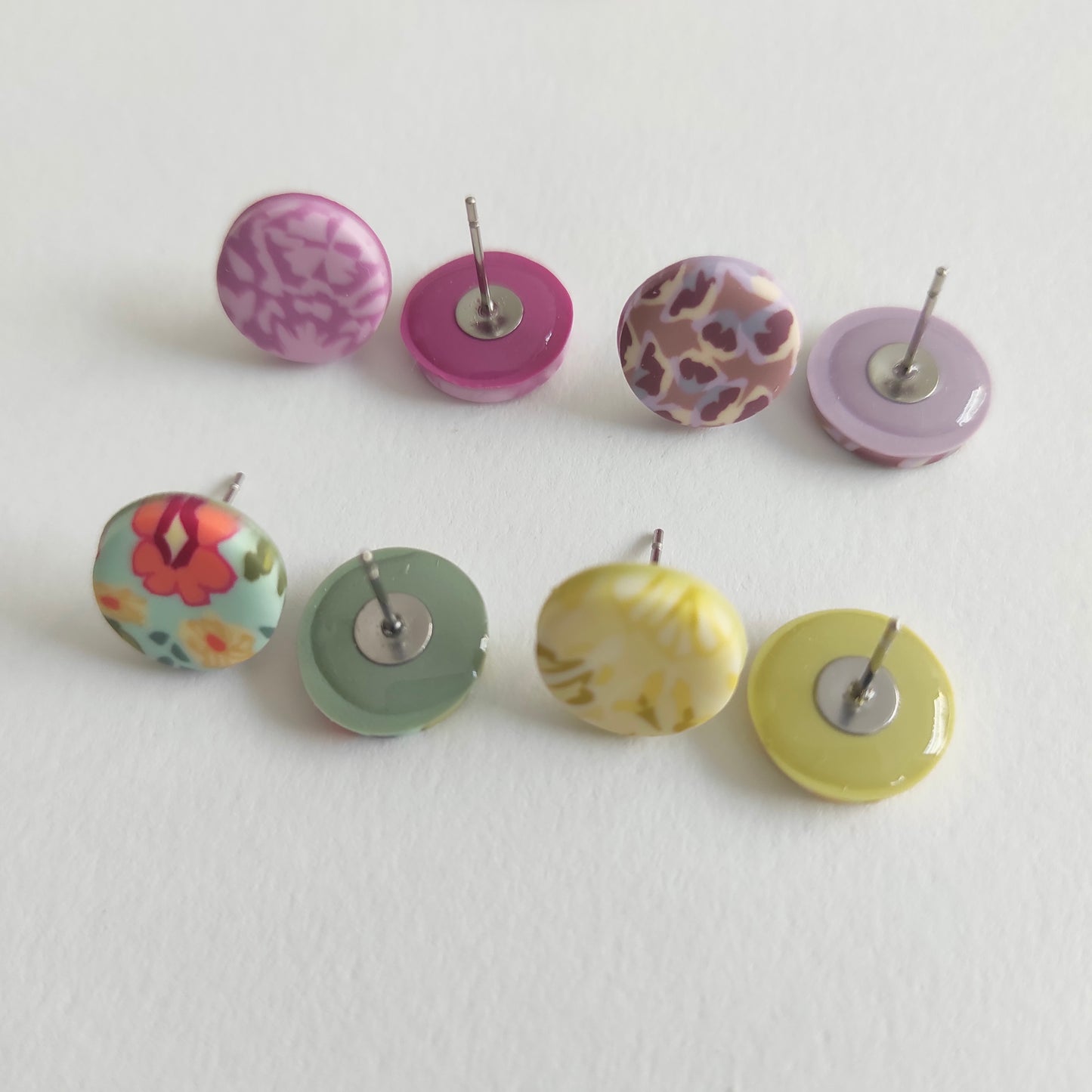 Pendientes de botón mini