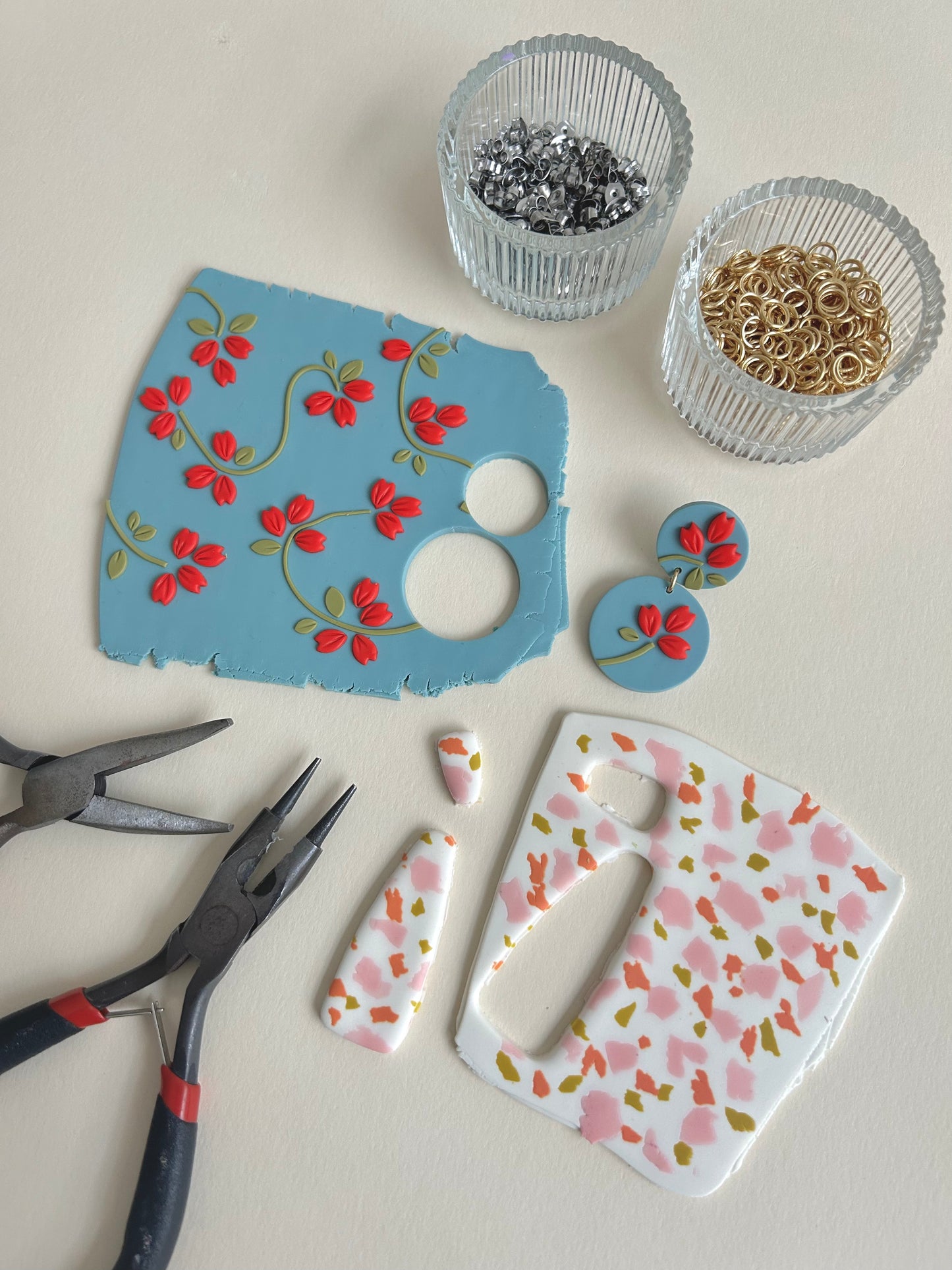 Taller Pendientes estampados (iniciación)