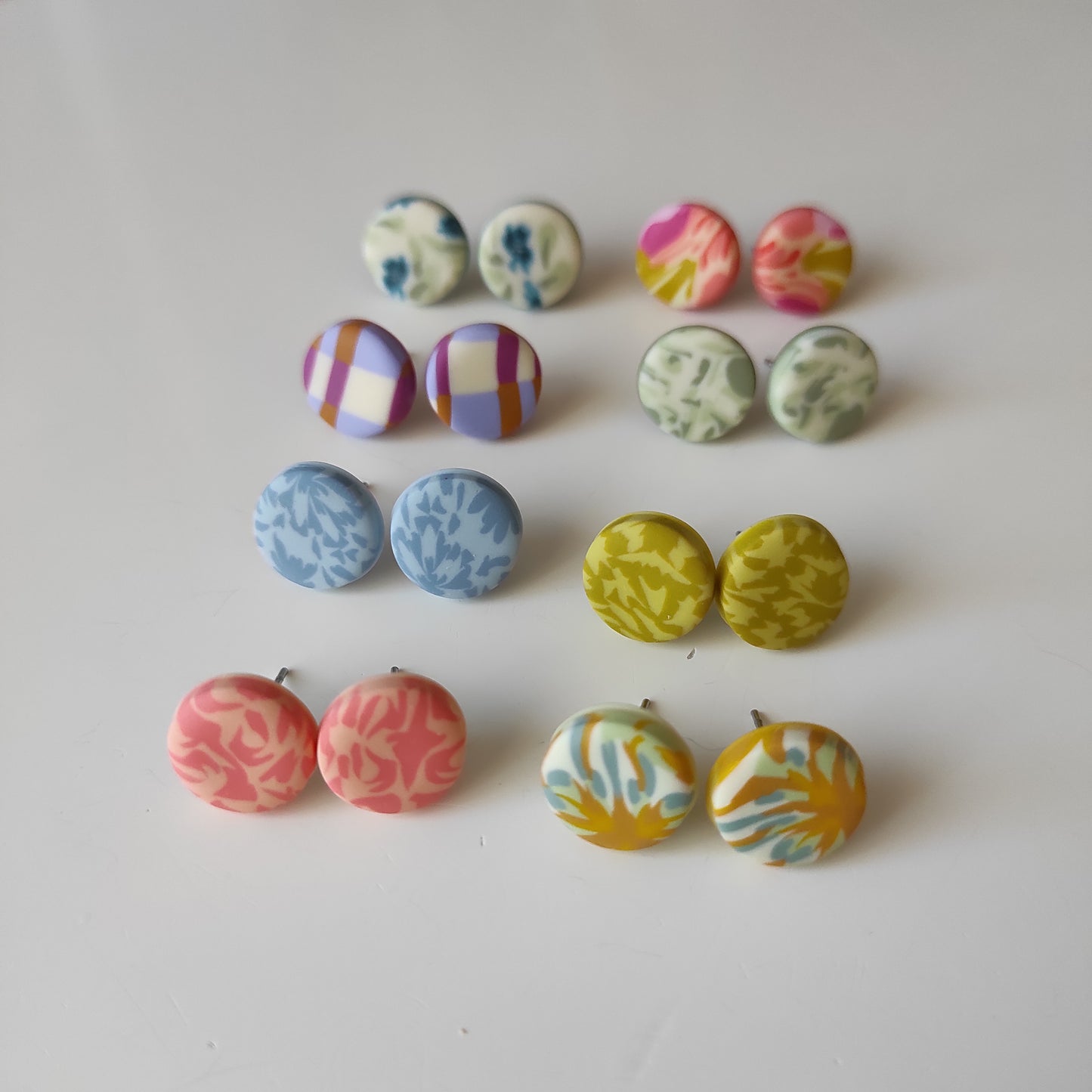 Pendientes de botón mini